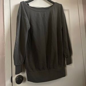 Victoria's Secret Gray Long Sleeve Top